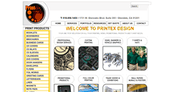 Desktop Screenshot of printexdesign.com